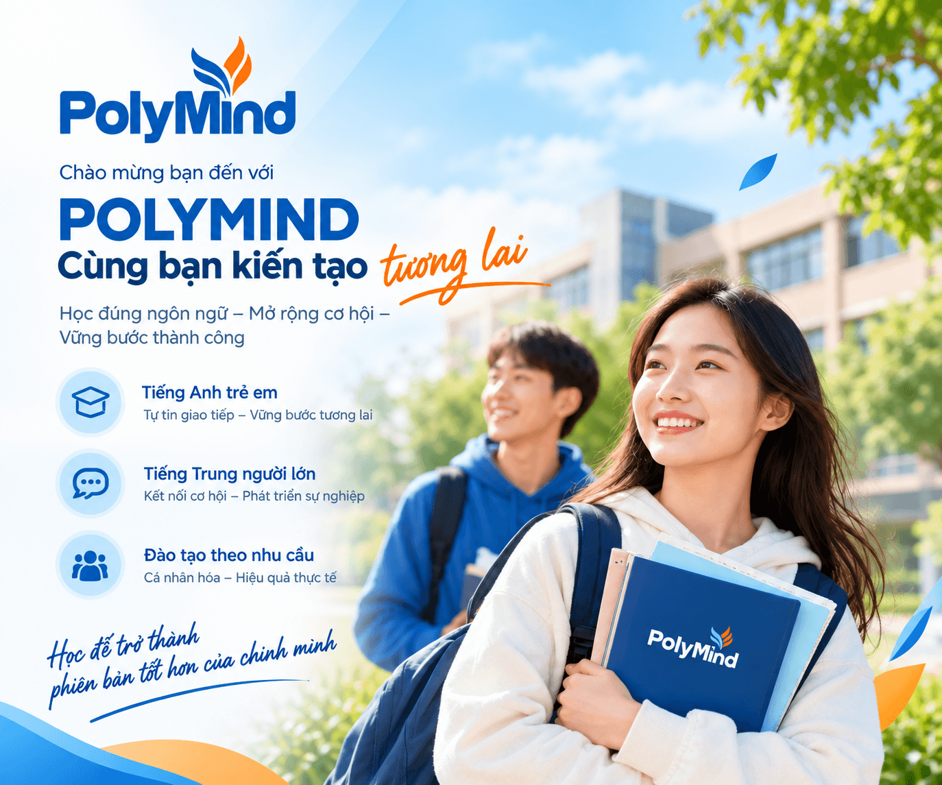 POLYMIND - Cùng bạn kiến tạo tương lai